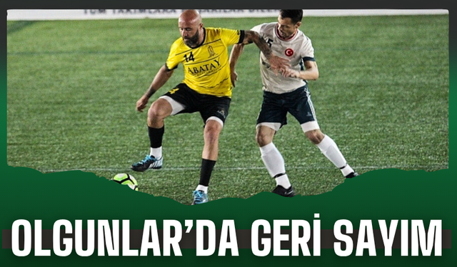 Olgunlar Futbol Turnuvası 35. Yılında Futbol Şölenine Hazır