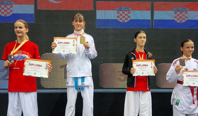 Balkan Şampiyonası’nda çifte madalya gururu