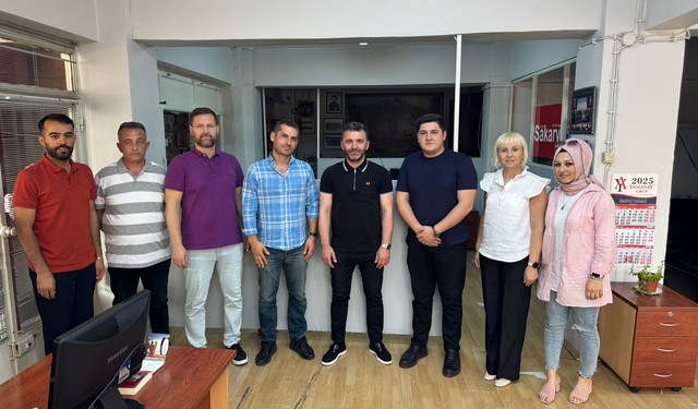 Çağlayan’dan Yeni Sakarya'ya ziyaret