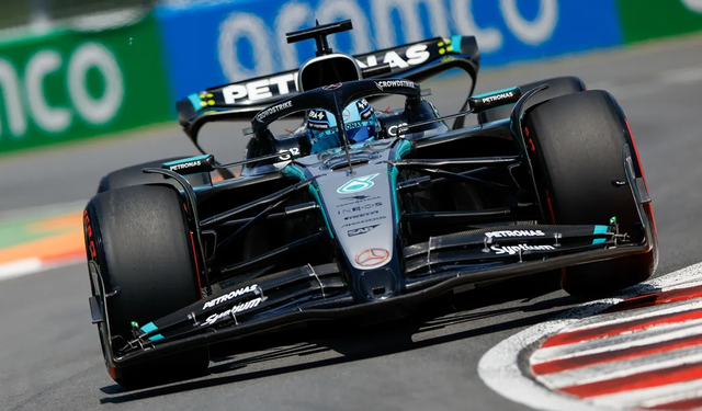 Mercedes pilotu sıralama turlarının en hızlı ismi oldu