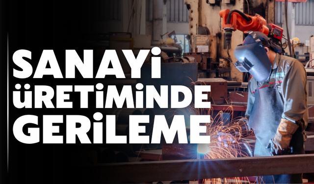 Sanayi üretiminde nisan ayında gerileme