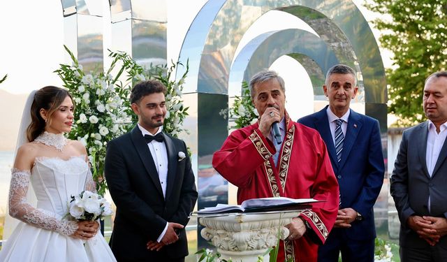 Furkan Sevindik ve Begüm Bayram Dünyaevine Girdi