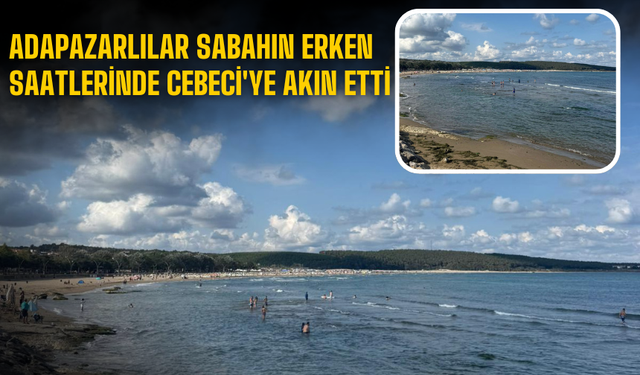 Adapazarlılar Sabahın Erken Saatlerinde Cebeci'ye Akın Etti