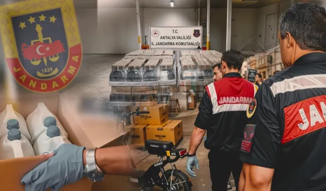 Antalya’da sahte ve kaçak alkol operasyonu: 7 şüpheli yakalandı