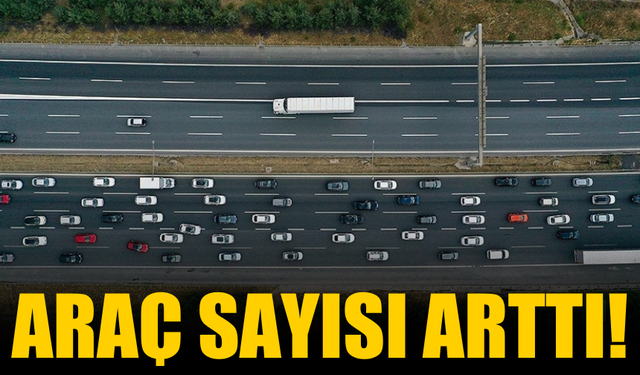 Trafiğe Temmuzda 257 Bin 471 Araç Kaydı Yapıldı