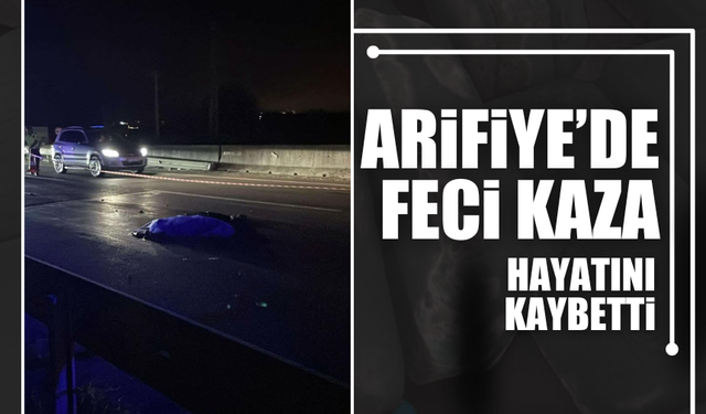 Gece vakti feci kaza: 1 ölü