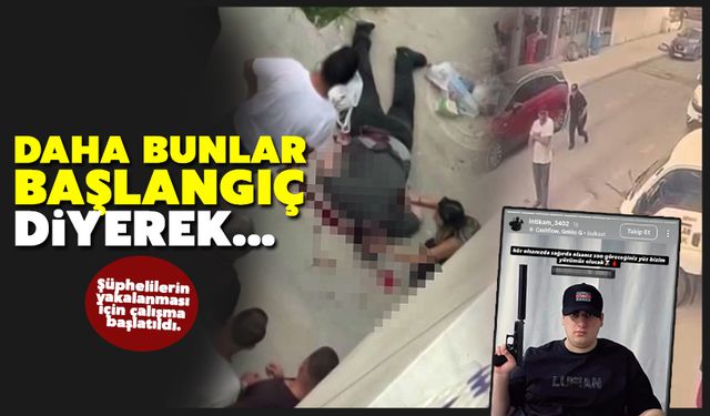 "Daha bunlar başlangıç" tehdidiyle silah gösterdiler!