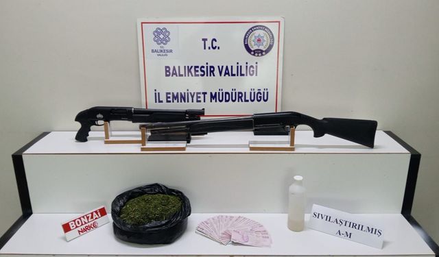 Balıkesir'de uyuşturucu operasyonunda bir kişi yakalandı