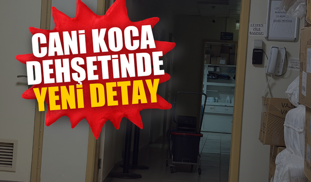 Yenikent Hastanesi'nde yaşanan cani koca olayında yeni detay!