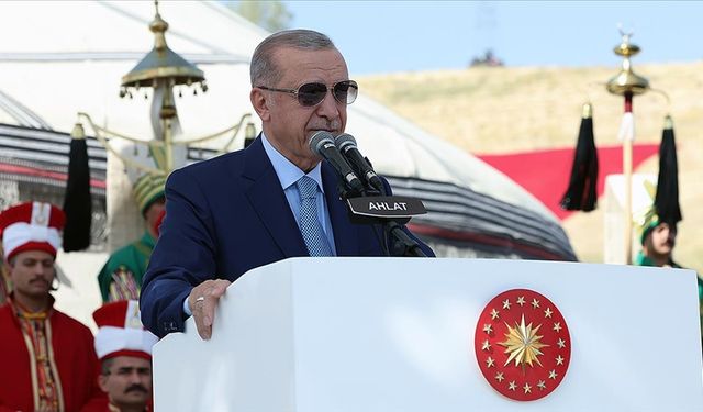 Cumhurbaşkanı Erdoğan: “Ahlat, Türk Milleti İçin Kızılelma'nın Anahtarıdır”