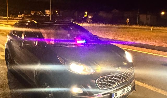 Edirne’de Usulsüz Çakar Kullanan Sürücüye Rekor Ceza