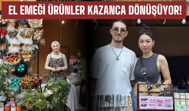 Cadde54’te Kadın Üreticiler El Emeğini Kazanca Dönüştürüyor
