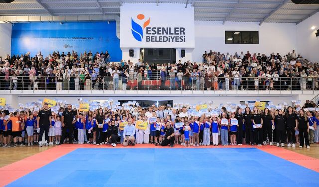 Esenler'de Yaz Spor Okulları kapanış programı yapıldı