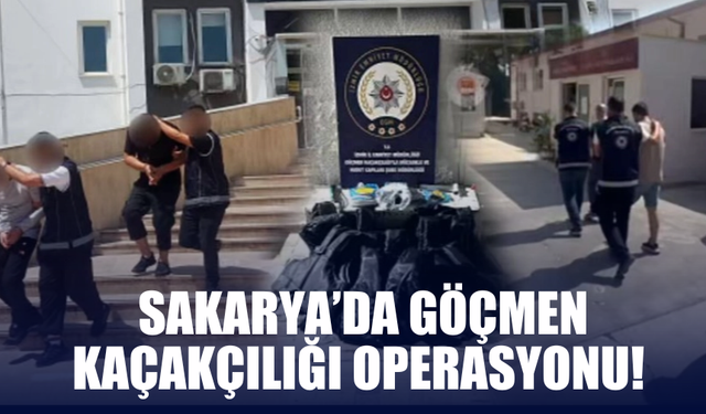 Polisten göçmen kaçakçılığı operasyonu