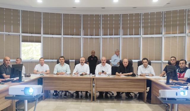 İçişleri Bakan Yardımcısı Turan, Çanakkale'de yangın bölgesinde incelemelerde bulundu: