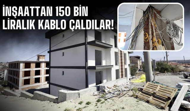 Kaynarca’da İnşaat Halindeki Binadan 150 Bin TL’lik Kablo Çalındı