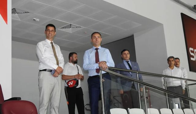 Kaymakam Yıldız’dan Spor Tesislerine Ziyaret