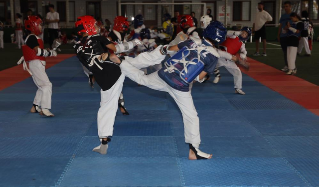 Körfez’de Minikler Taekwondo Şenliği coşkusu yaşandı