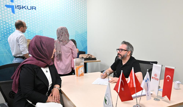 BTSO Altıparmak İstihdam Merkezi’nde İstihdam Buluşması