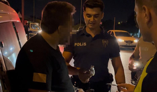 Trafik Uygulamasında Kaçmaya Çalışan Sürücü Yakalandı