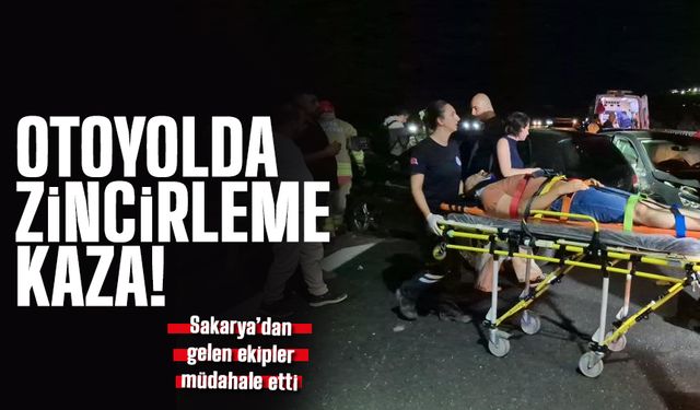 Anadolu Otoyolu’nda Zincirleme Kaza: 4 Yaralı