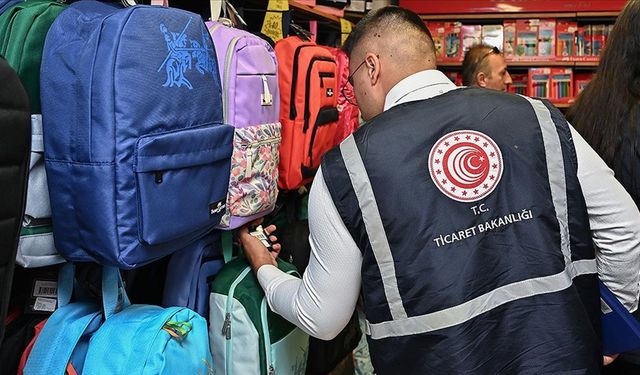 Ticaret Bakanlığı’ndan Güvensiz Okul ve Kırtasiye Malzemelerine Karşı Sıkı Denetim