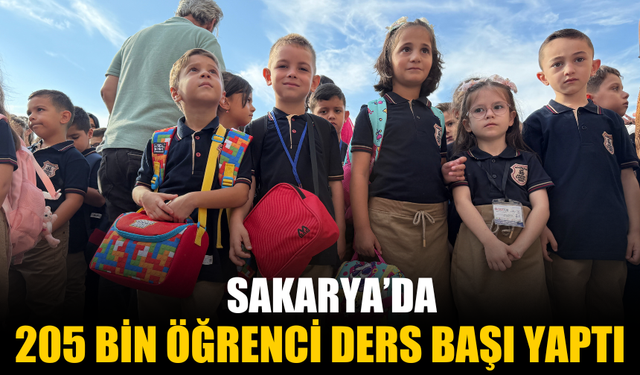 Sakarya’da 2025-2026 Eğitim Öğretim Yılı Başladı: 205 Bin Öğrenci Ders Başı Yaptı