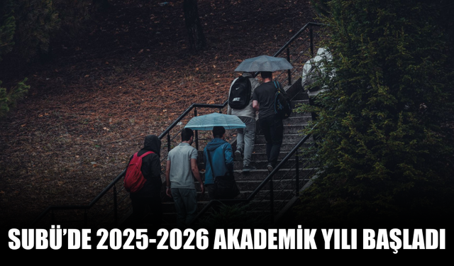 SUBÜ’de 2025-2026 Akademik Yılı başladı