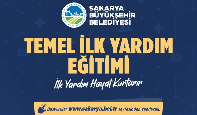“İlk Yardım Hayat Kurtarır” Eğitimi Başlıyor