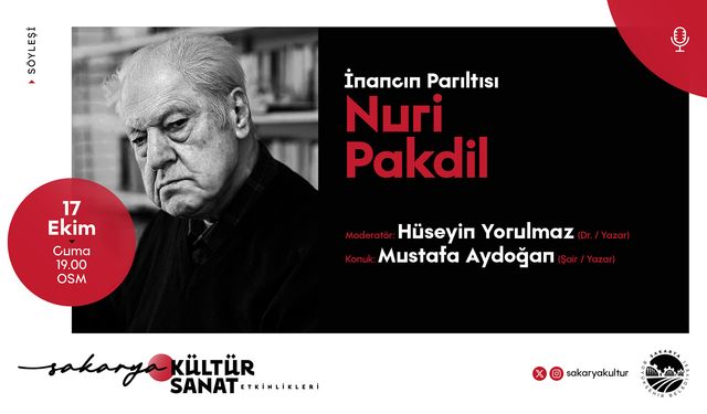 Nuri Pakdil’in fikri mirası OSM’de konuşulacak!