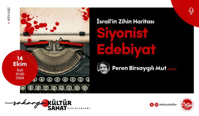 “İsrail’in Zihin Haritası: Siyonist Edebiyat” OSM’de Konuşulacak