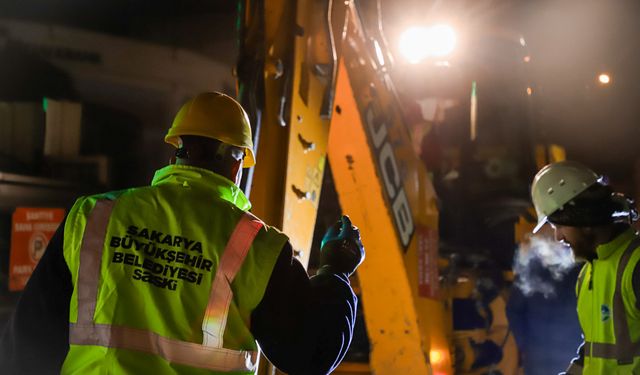 SASKİ yağış uyarısına karşı sahada