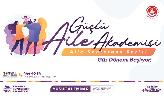 Büyükşehir’den “Güçlü Aile Akademisi”: İlk Program 7 Ekim’de Başlıyor