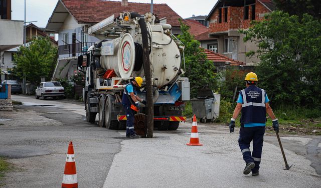 SASKİ kuvvetli yağış uyarılarına karşı sahada!