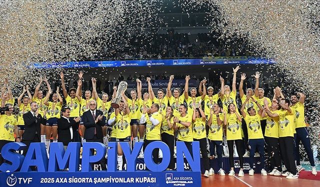 Fenerbahçe Medicana, 2025 Voleybol Kadınlar Şampiyonlar Kupası’nı Kazandı