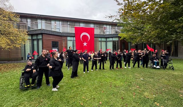 SGM’de özel bireylerin Cumhuriyet coşkusu
