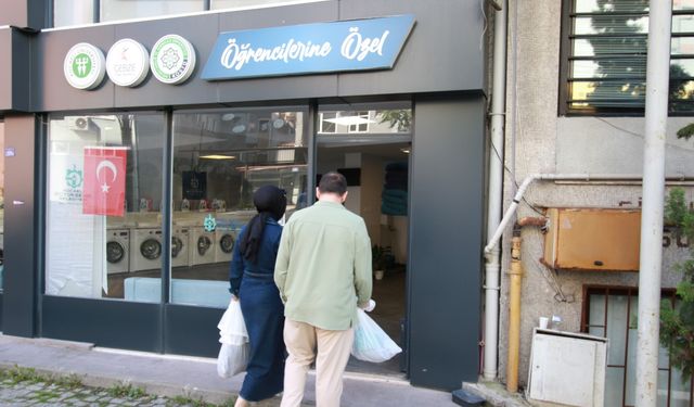 Kocaeli’de Üniversite Öğrencilerine Ücretsiz Çamaşırhane Hizmeti
