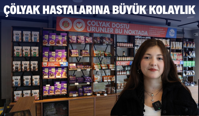 Çölyak hastalarına büyük kolaylık
