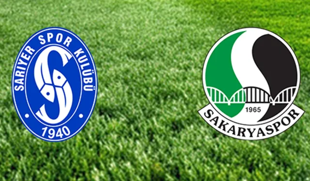 Sarıyer-Sakaryaspor maçının onbirleri belli oldu