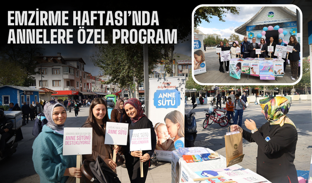Emzirme Haftası’nda annelere özel program