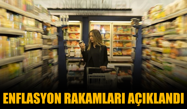 Enflasyon rakamları açıklandı