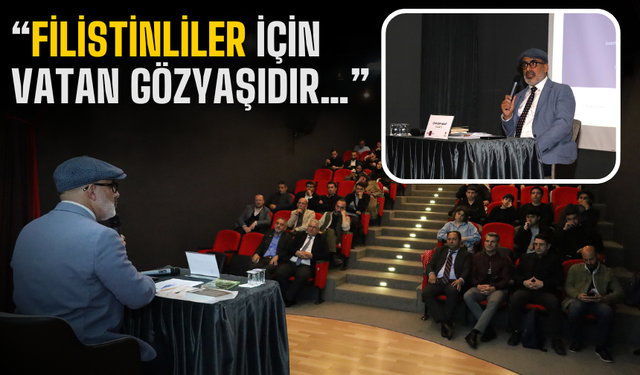 Kışlakçı: “Filistinliler için vatan gözyaşıdır…”