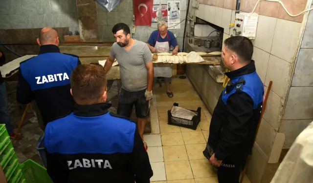 Giresun Belediyesi Zabıta Ekiplerinden Fırın Denetimleri