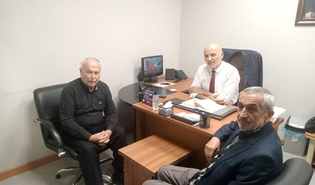 Kıroğlu'na taziye ziyareti