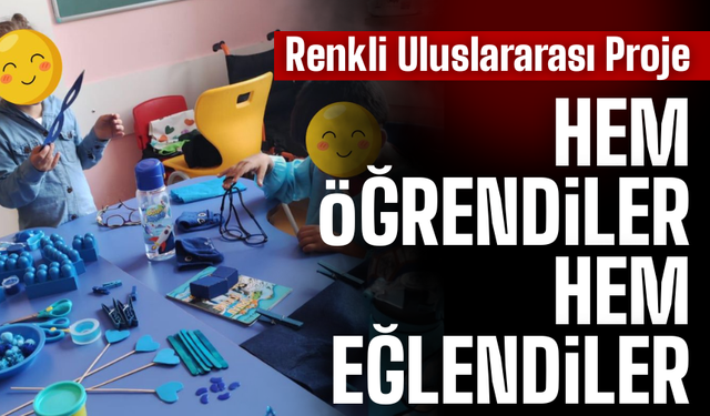 Arifiye Özel Eğitim Uygulama Okulu eTwinning Projesinde Uluslararası Başarı Elde Etti