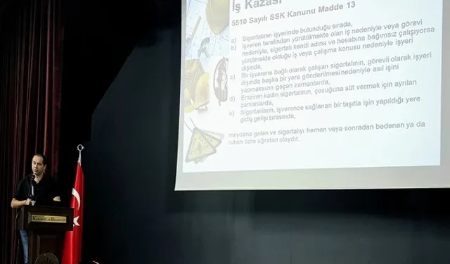 Karabağlar Belediyesi Personeline İş Sağlığı ve Güvenliği Eğitimi Verildi