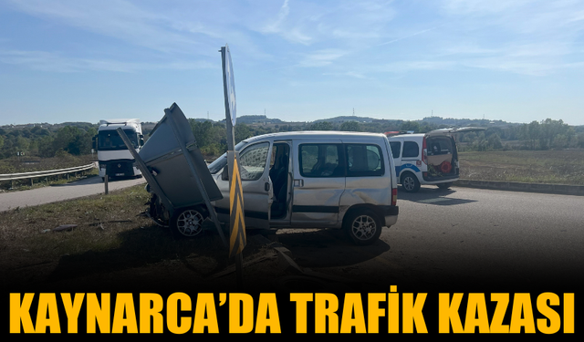 Hafif ticari araç ile panelvan çarpıştı: 1 yaralı