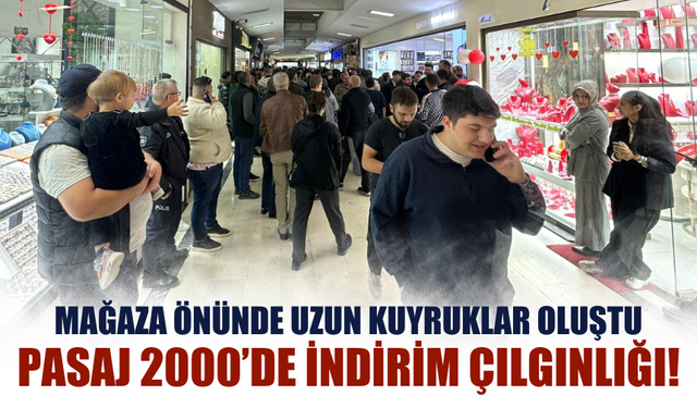 100 liraya satılan ürünlerden alabilmek için adeta birbirleriyle yarıştılar