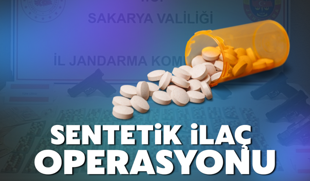 773 sentetik ecza ele geçirildi