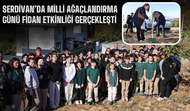 Serdivan’da Milli Ağaçlandırma Günü Fidan Etkinliği Gerçekleşti